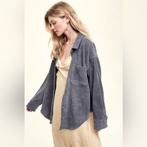New w Tags - Wishlist Corduroy Women’s Shirt Jacket Large